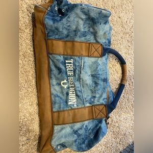 True religion duffel bag